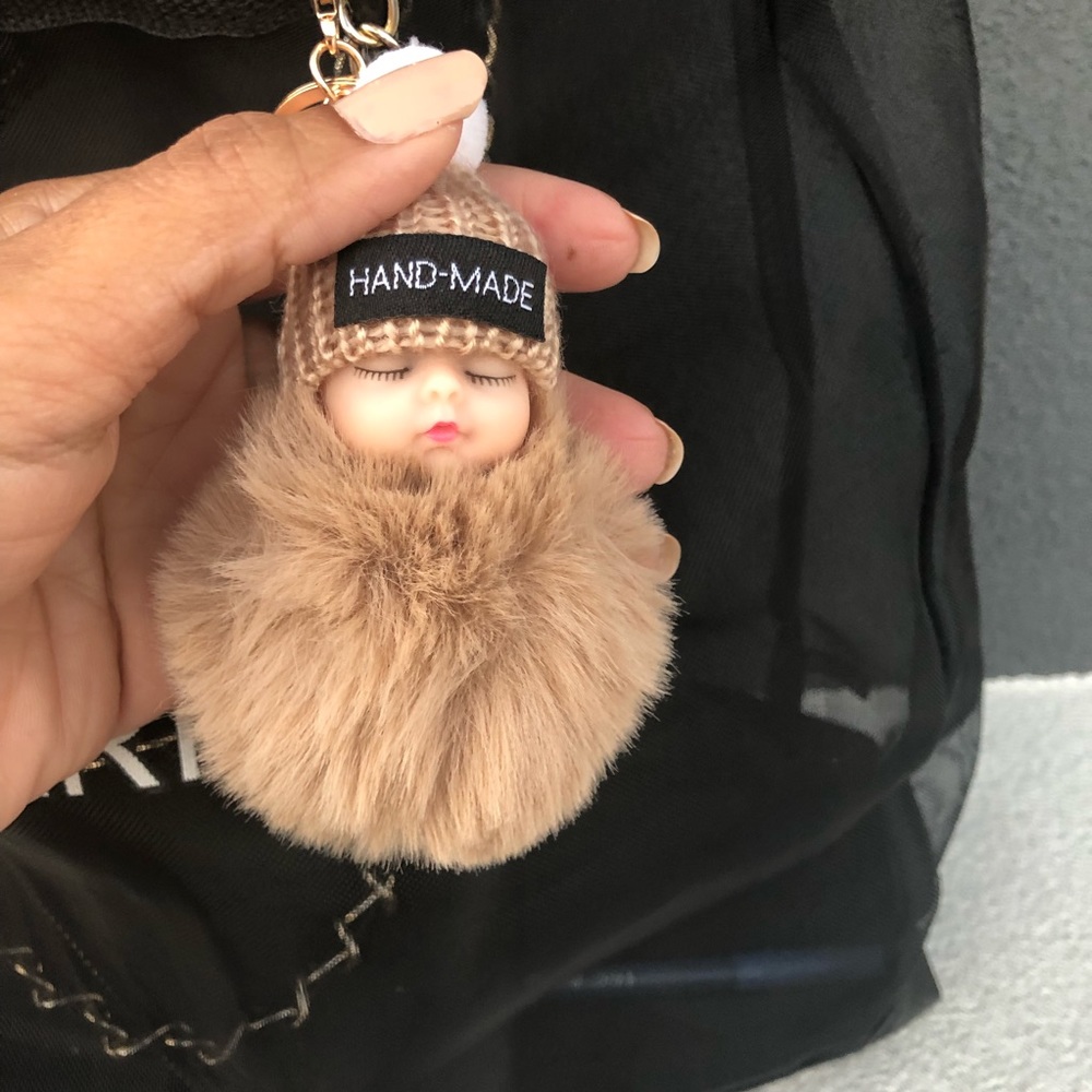 Absolutely Adorable Sleeping Baby Keychain - Picture 5 of 8